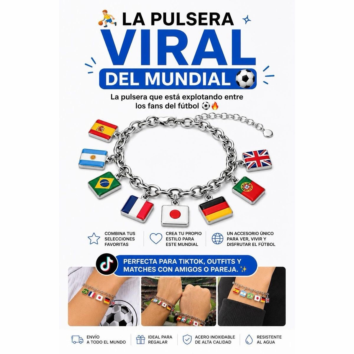 Goalcharms PAISES
